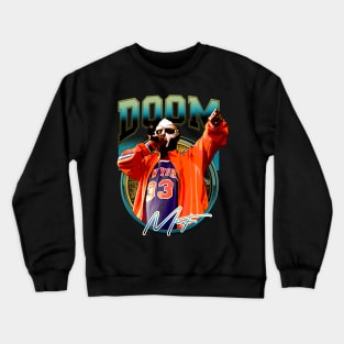 Masked Marvel of Hip-Hop Showcase MF's Genre-Defying Legacy on Your Tee Crewneck Sweatshirt